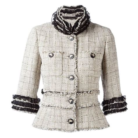 chanel tweed jacket replica|chanel tweed jacket for sale.